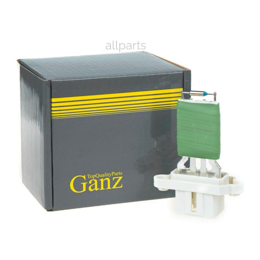 GANZ GIF04005 Резистор вентилятора отопителя FORD Fiesta V/Fusioan/Focus II/Mondeo IV/S-Max GANZ GIF04005