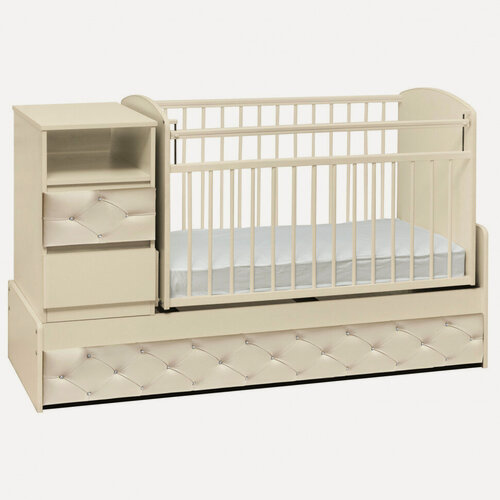 Изображение товара Кровать-трансформер маятник Островок уюта Дива Слоновая кость