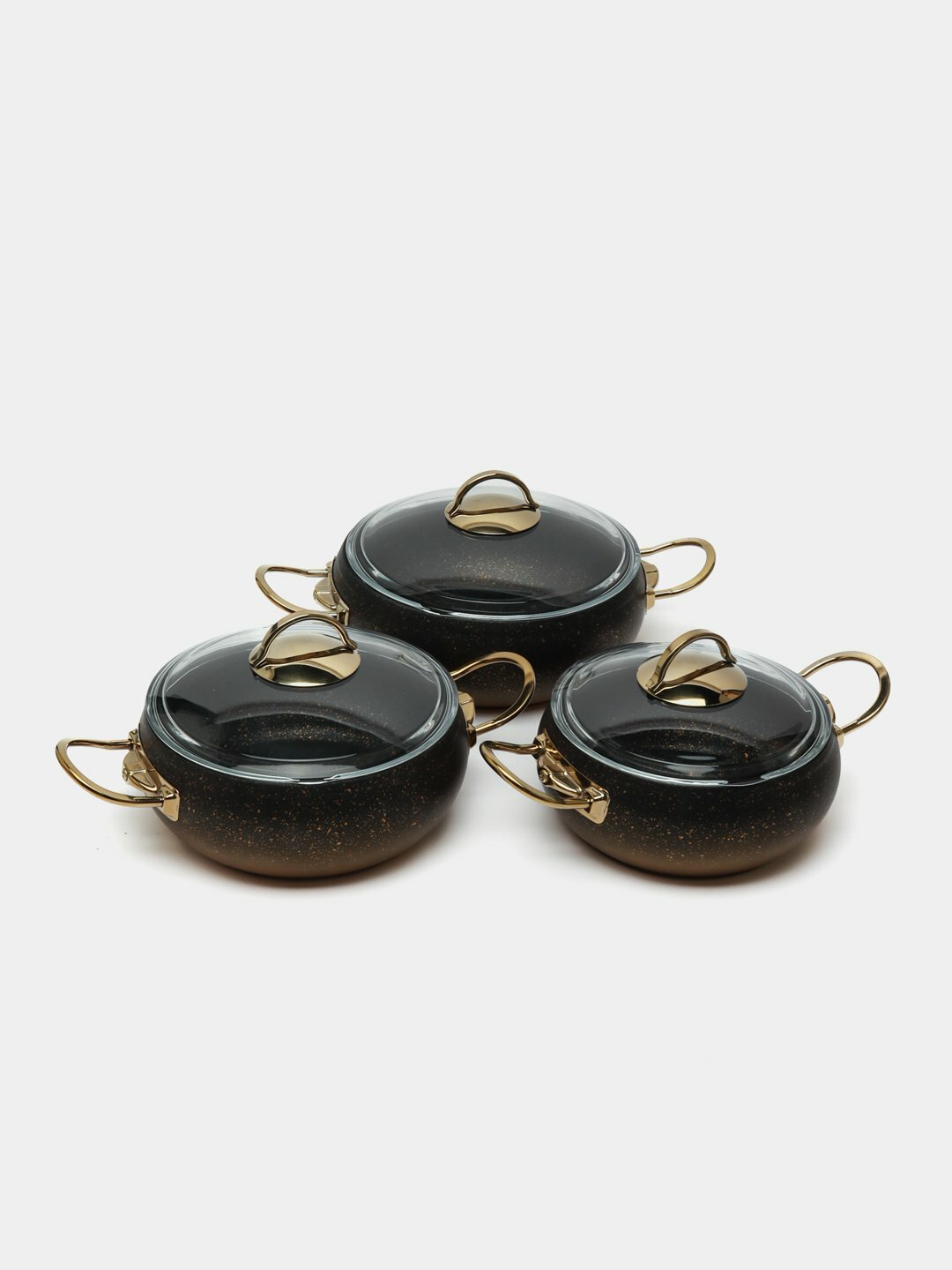 Набор кастрюль O.M.S. 3031 Золотой — фото 1