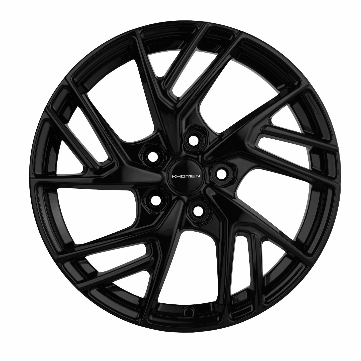 Колесный диск Khomen Wheels KHW1722 17x6.5" PCD5x112 ET38 D57.1 BLACK
