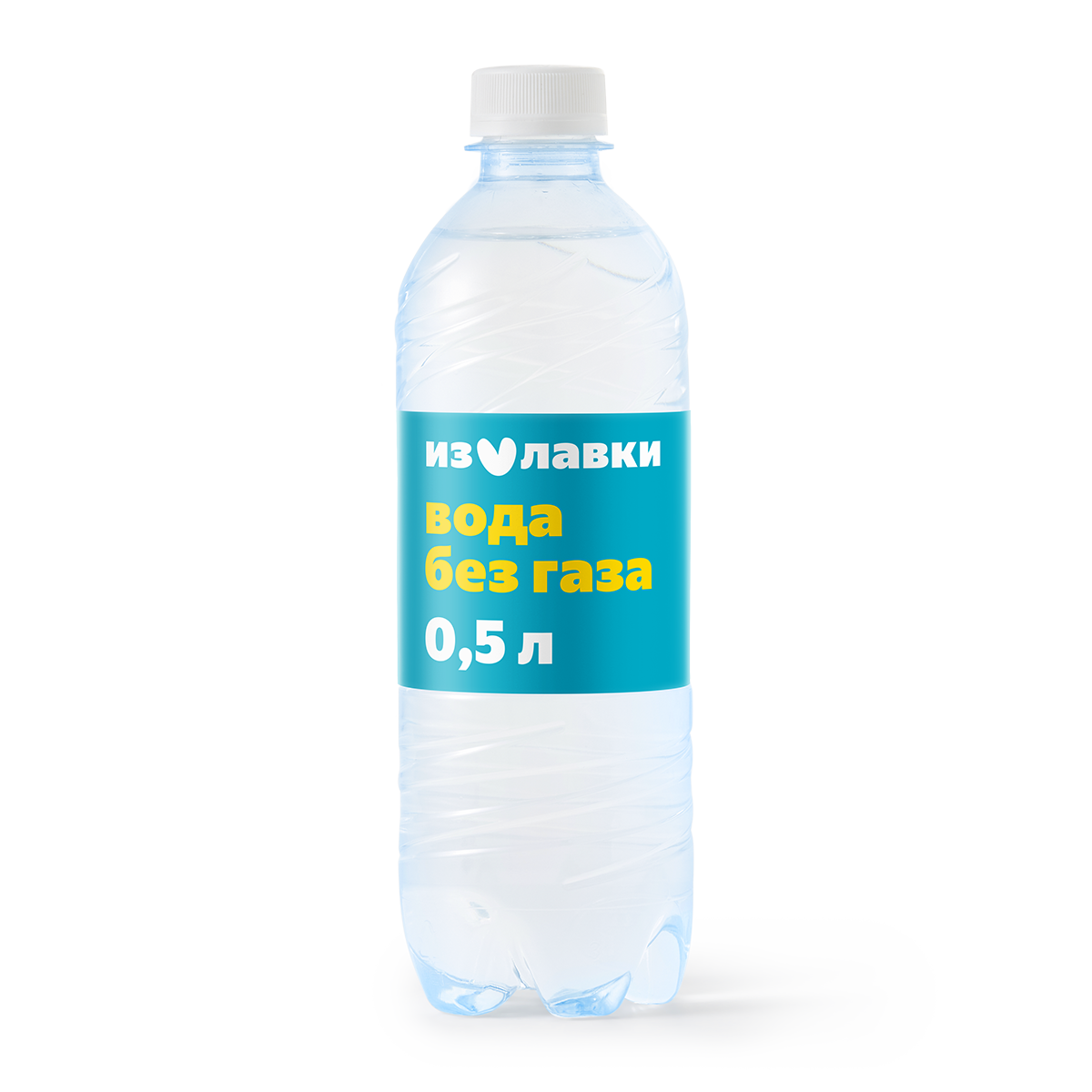Вода «Из Лавки», негазированная, 0,5 л, в прозрачной пластиковой бутылке