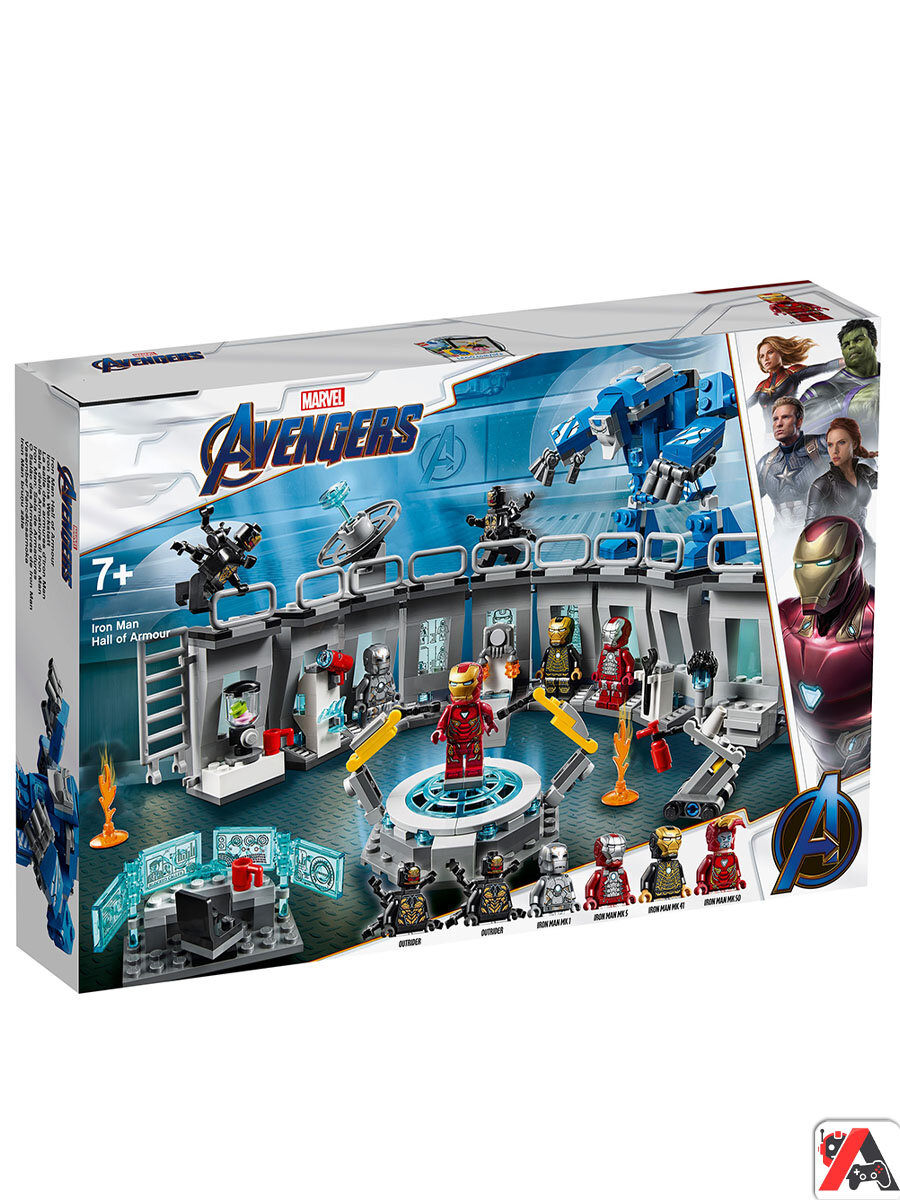 Конструктор Марвел Лаборатория Железного Человека