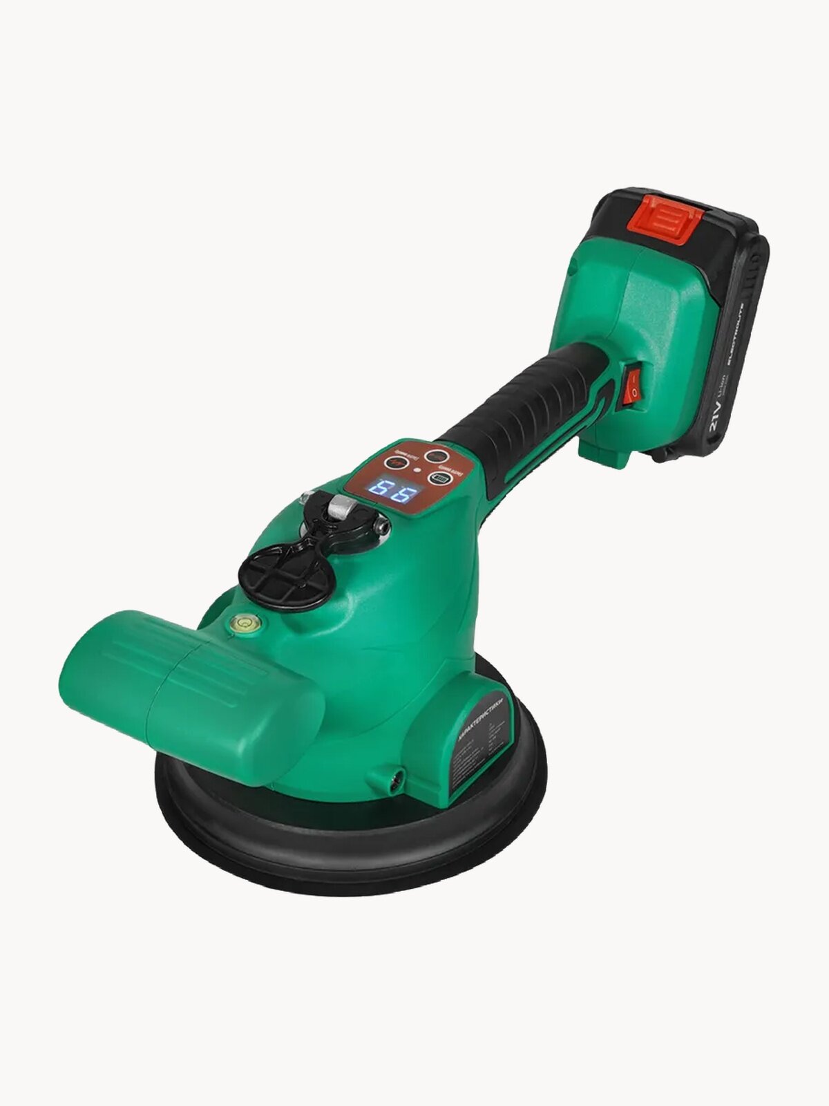 Виброприсоска Electrolite VCS 21V200, 21 В, 2000 Ам/ч, грузоподъемность 200 кг