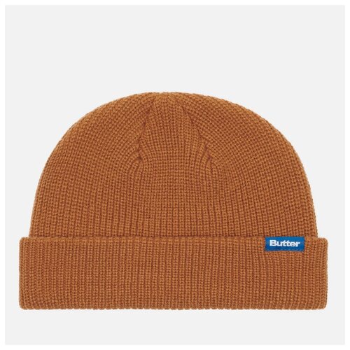 Шапка бини Butter Goods, демисезон/зима, размер UNI, коричневый