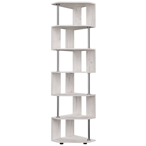 Стеллаж угловой СПУ-3, 2000х450х450 крафт светлый