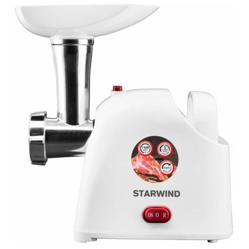 Мясорубка 1500 Вт белая 380800₽