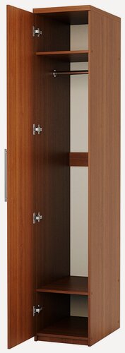 Изображение товара Шкаф для одежды Ритм МШ-11 распашной узкий 50х60х220 см Орех