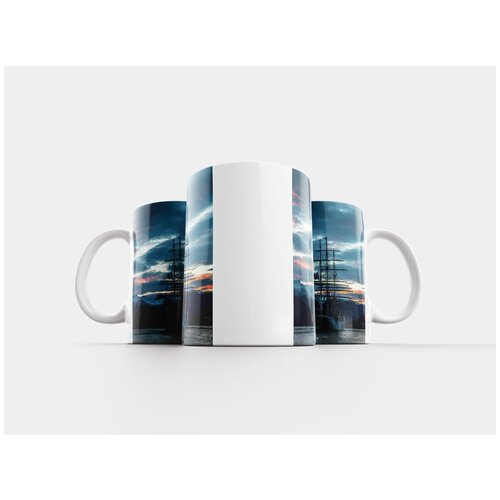 фото Кружка "парусное судно, плыть, норвегия" 320 мл lotsprints