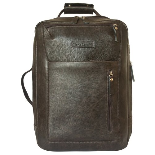 фото Кожаный рюкзак carlo gattini chatillon brown