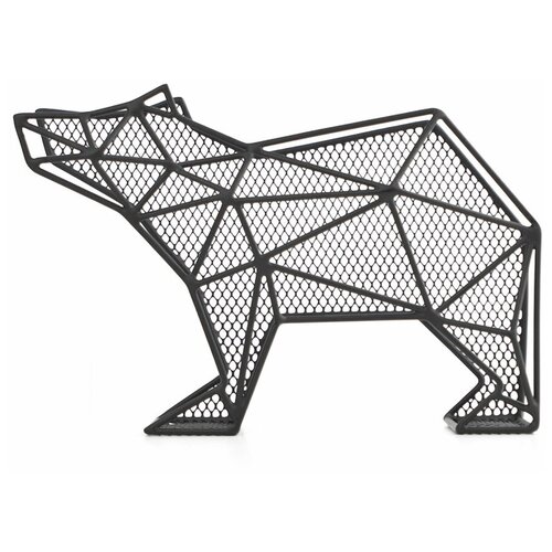 Вешалка-органайзер bear, Kikkerland, черный, арт: HH23 HH23