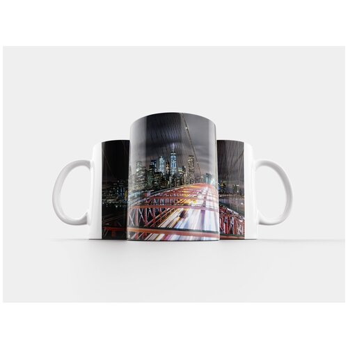 фото Кружка "мост, город, городские" 320 мл lotsprints