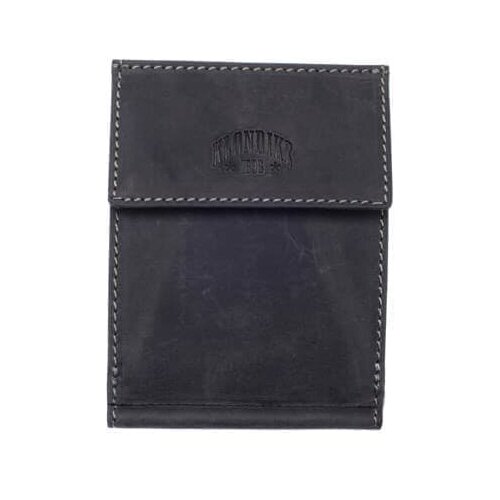 Кошелек KLONDIKE 1896, черный бумажник для кредитных карт davidoff 23438