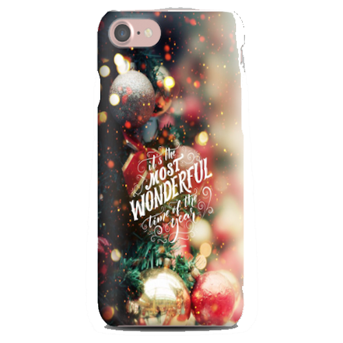 фото Силиконовый чехол новогодний на apple iphone 7/ айфон 7 xcase