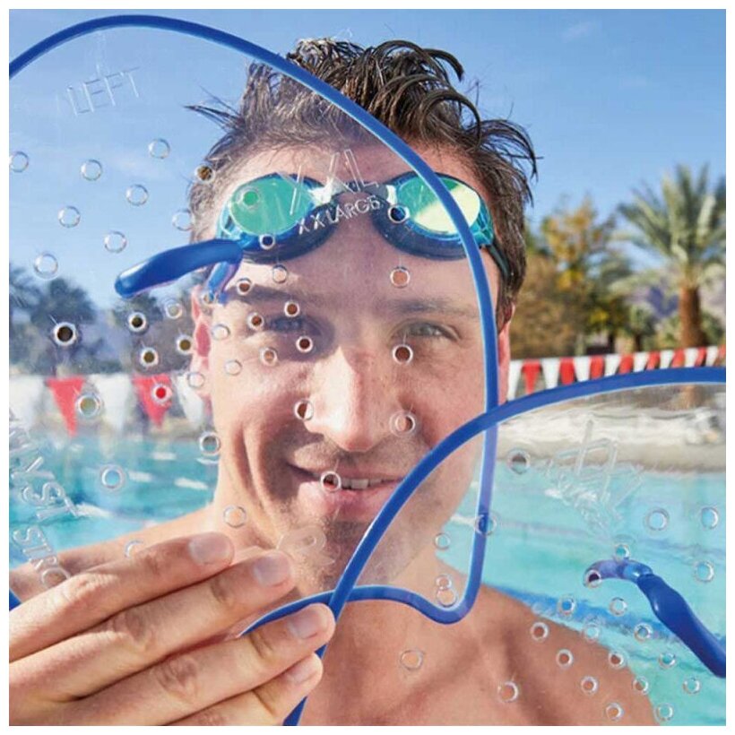 Лопатки для плавания TYR Catalyst Stroke Training Paddles (101 Белый, L) — фото 1