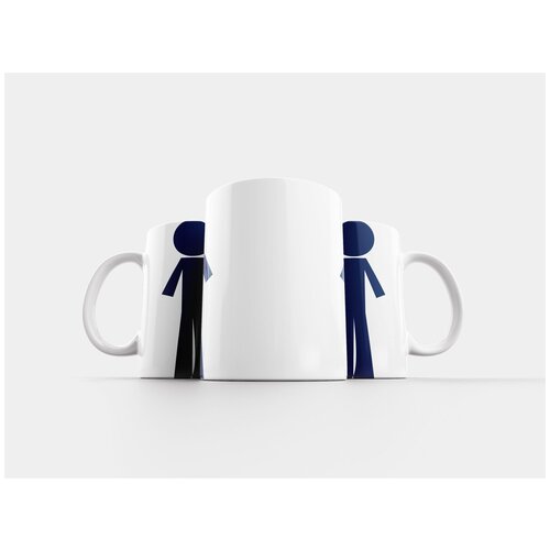 фото Кружка "пользователь, придерживаться человек, человек" 320 мл lotsprints