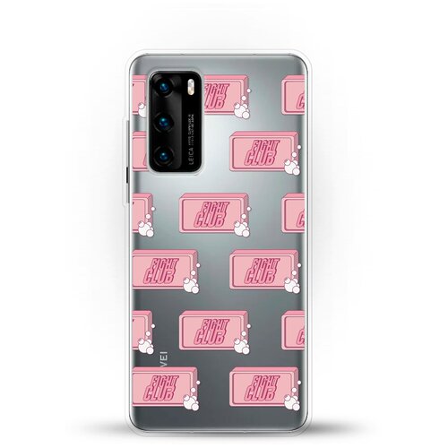 фото Силиконовый чехол fc на huawei p40 andy & paul