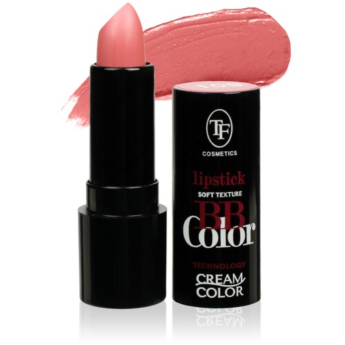 TF Cosmetics помада для губ BB Color, оттенок 109 нежный розовый tf cosmetics помада для губ bb color оттенок 132 сливовый