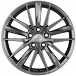 Колесный диск Khomen Wheels KHW1807 на Geely Coolray 8x18 PCD 5x114.3 DIA 54.1 ET53 GRT - изображение