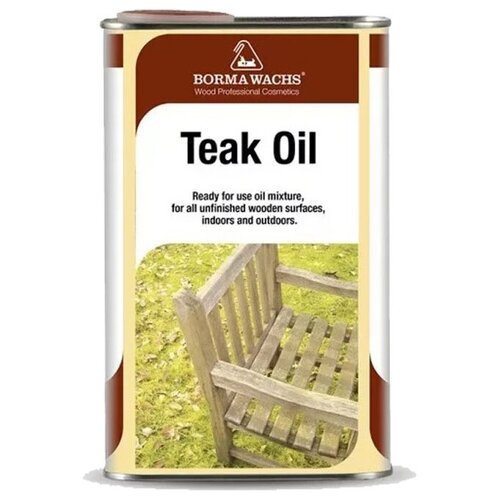 Тиковое масло Borma Teak Oil (1 л 12041 натуральное дерево ) тиковое масло borma teak oil 1 л 12041 натуральное дерево