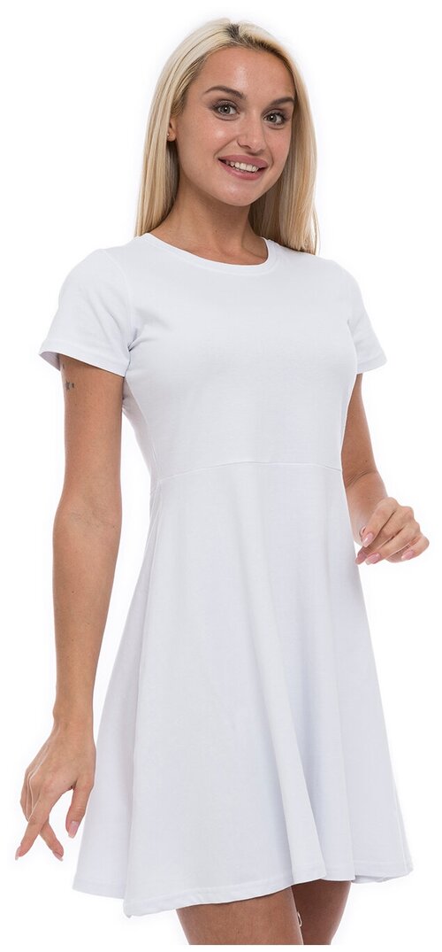Платье Lunarable, размер 52 (2XL), белый
