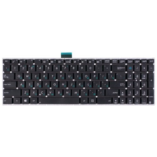 Клавиатура для Asus K501, X553, X553MA, X551, X555 (шлейф 118мм) клавиатура для ноутбука asus x551 x553 x555 и др черный длина шлейфа 11 5 см