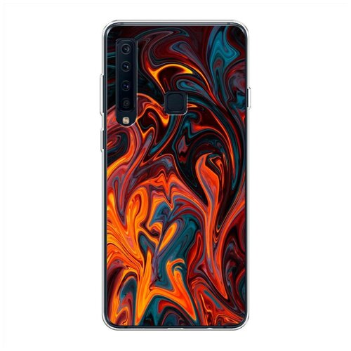 фото Силиконовый чехол "абстракция лава" на samsung galaxy a9 2018 / самсунг галакси а9 2018 case place
