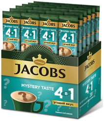Растворимый кофе Jacobs 4 в 1 Mystery, в стиках, 24 уп., 288 г