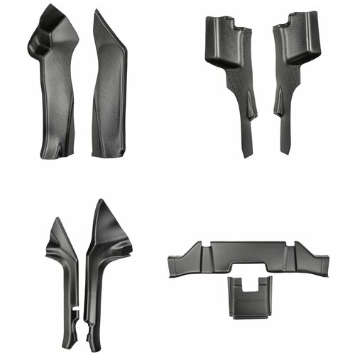 Комплект накладок на ковролин для Renault Duster / Рено Дастер с 2021 г. в. ArtForm