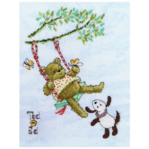 Набор для вышивания Flying High (На седьмом небе) 19 x 25 см Bothy Threads XMS14 набор для вышивания flying high на седьмом небе 19 x 25 см bothy threads xms14