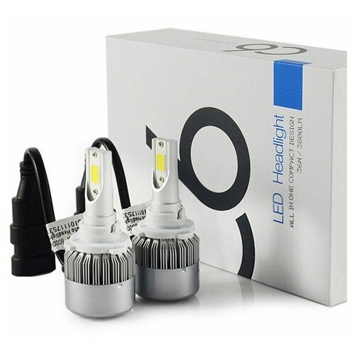 Лампы светодиодные HB 4 8-48V 36W 3800Lm/6500K C6 2шт 9006