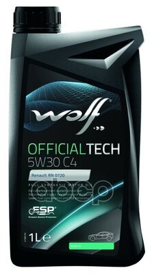 Wolf Масло Моторное Officialtech 5w30 C4 1l