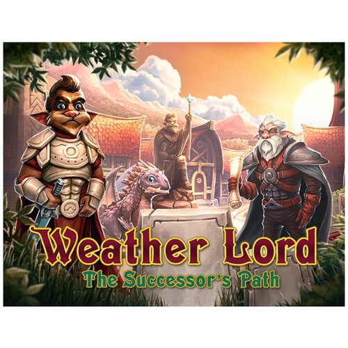 Weather Lord: The Successor's Path футболка buka emblem black gold buka черный 46 s
