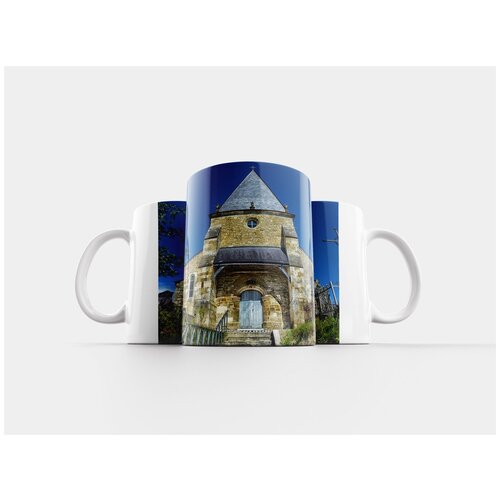 фото Кружка "сен лу терьер, франция, церковь" 320 мл lotsprints