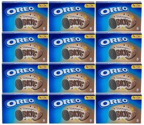 OREO печенье с какао и начинкой шоколад 228г Набор по 12шт