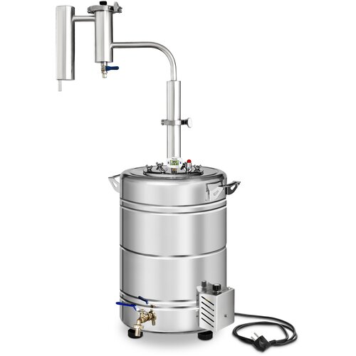 Самогонный аппарат с джин корзиной и разборной царгой феникс сатурн 30 литров с встроенным ТЭН 1645700₽