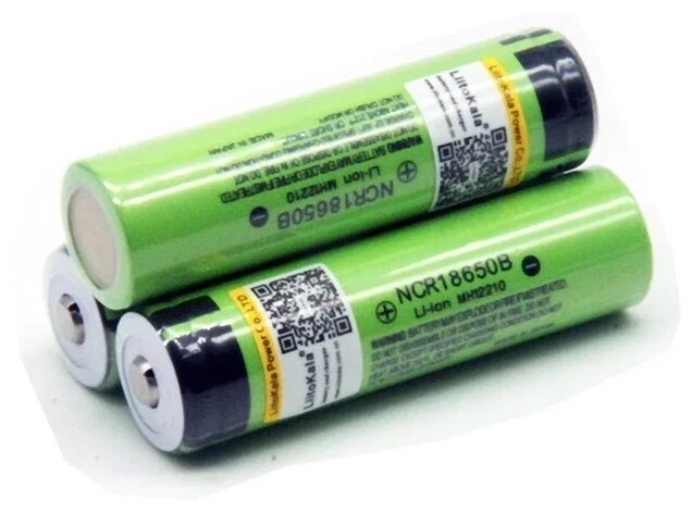 Аккумулятор 18650 LiitoKala оригинальный 100% качество NCR18650B 3.7V 3400mah 3шт./3pcs.