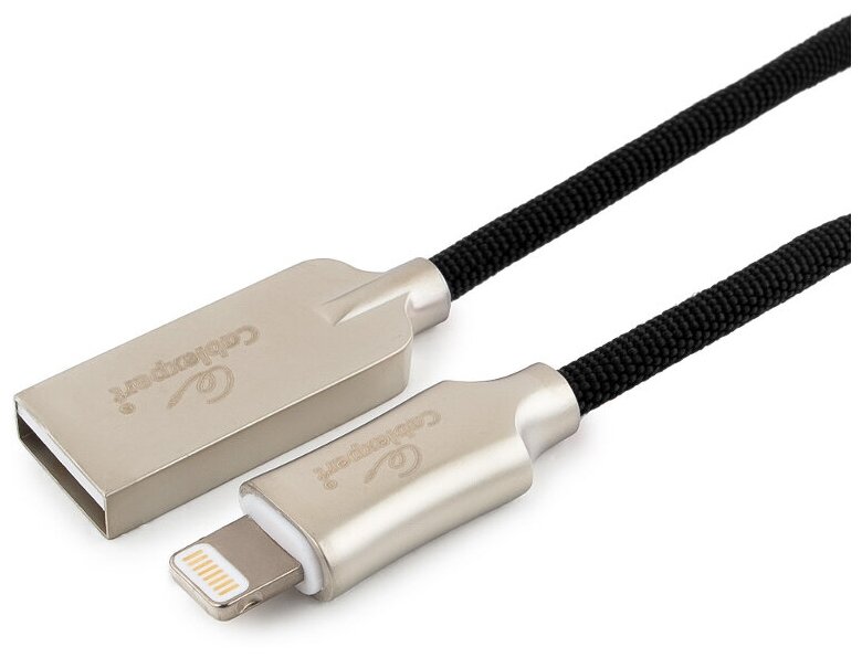 Кабель USB - Lightning, 1м, Cablexpert (CC-P-APUSB02Bk-1M)