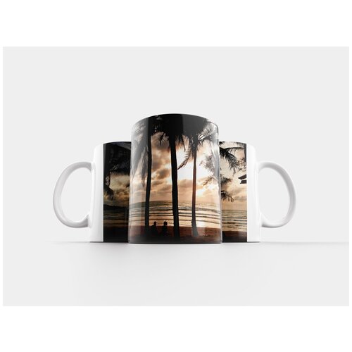 фото Кружка "тропики, океан, пляж" 320 мл lotsprints