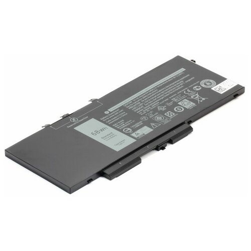 аккумулятор gjknx 7 6 в 68 вт ч для dell latitude 14 5480 5490 e5490 15 5580 e5580 5590 e5590 precision 15 3520 3530 gd1jp новинка Аккумулятор для Dell Latitude 5480, 5490, 5580 (GD1JP, GJKNX)