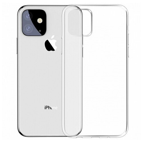 фото Чехол для iphone 11 baseus simplicity series - прозрачный (arapiph61s-02)