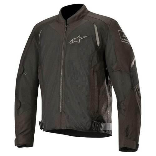фото Куртка текстильная alpinestars wake air jacket, черный/черный