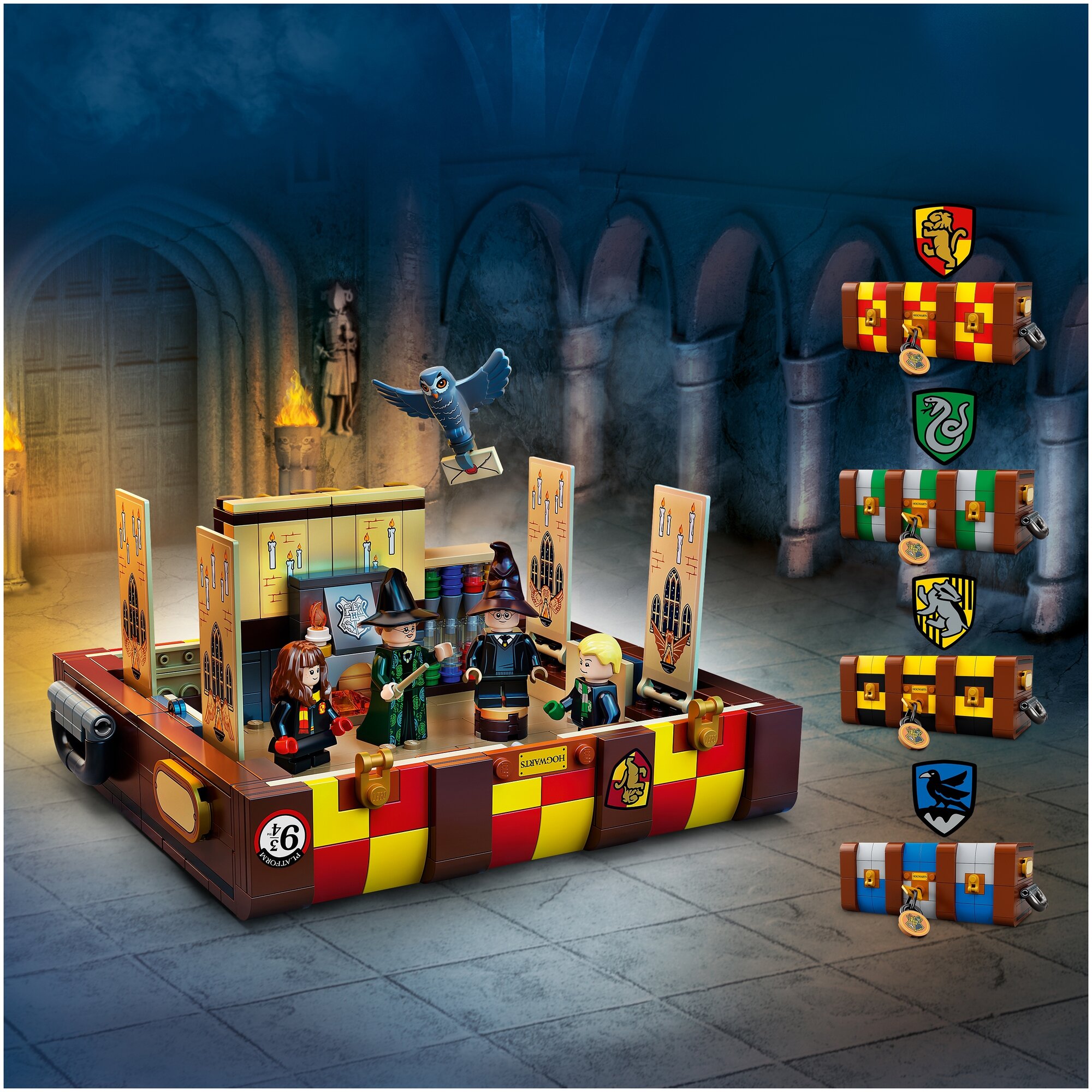 Конструктор LEGO Harry Potter 76399 "Волшебный чемодан Хогвартса" - фото №5