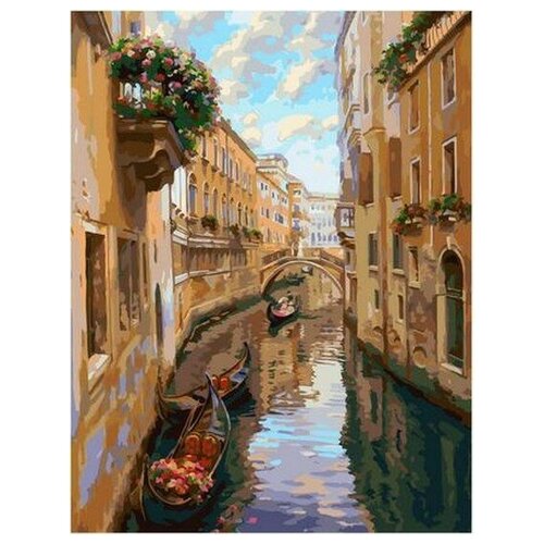 фото Картина по номерам на холсте paintboy "венеция (худ. гайфуллин айрат)", 40х50 см, pk-90023