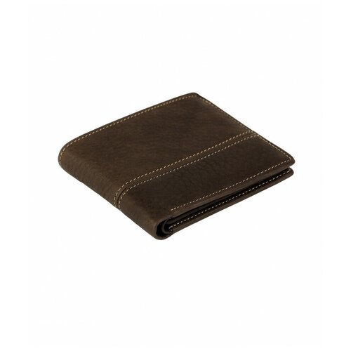 фото Кошелек bufalo, фактура гладкая, коричневый