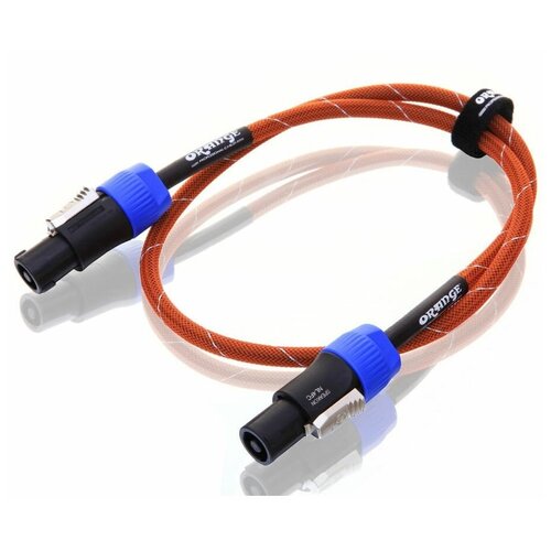 ORANGE OR-3 Or/Wh спикерный кабель (Speakon/Speakon, 0,9 м, оранжевый/белый)