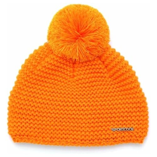 Шапка Sportcool, размер Uni, оранжевый шапка sportcool размер uni красный бежевый
