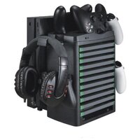 Многофункциональная 5 в 1 док-станция зарядное устройство охлаждающая подставка MyPads TA-146579 для Xbox One/ One X/ One S для зарядки джойстика...
