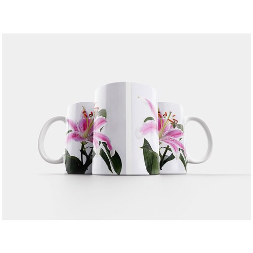 фото Кружка "лили, цвести, цветок" 320 мл lotsprints