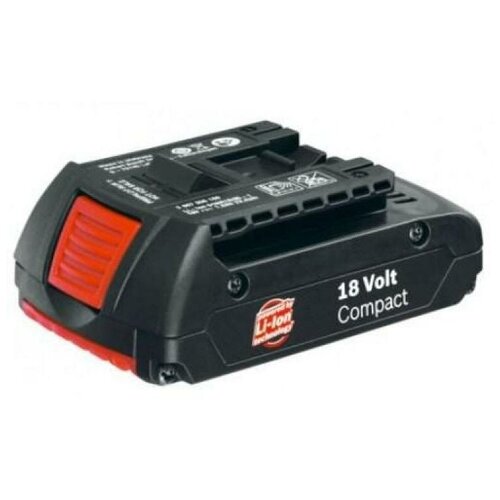 Блок аккумуляторный BOSCH Li-Ion 18V Compact, 1.3А/ч (2607336169) оригинал (без упаковки)