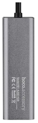 Переходник Hoco HB1 USB концетратор на 4 USB